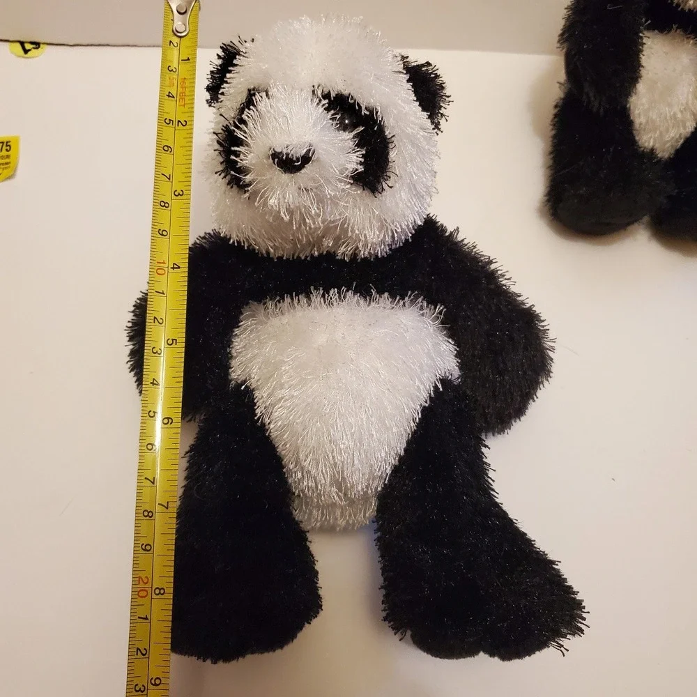 Webkinz Ganz Lil Kinz Panda‎ Bear Plush Stuffed Animal HM111 New NO CODE 9 